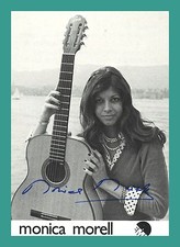 MONICA MORELL | Sängerin | Original-Autogramm auf EMI-Starkarte