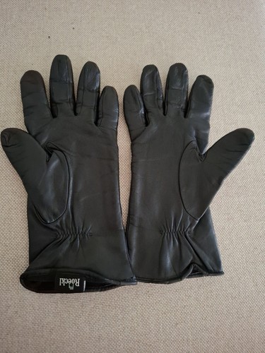 Damen handschuhe leder - damen, schwarz