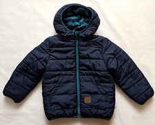 Liegelind Baby Jungen Gr.92 Stepp Jacke Polyester 100% m.dicht Futter blau GUT