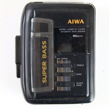 Tragbarer Cassette Player Aiwa