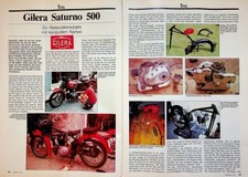 Oldtimer Markt 07/1988 Gilera Saturno 500 Restaurierung - ein interessanter Beri