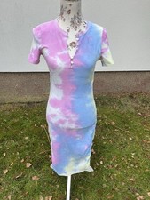 Batik Sommerkleid,Ripp,mit