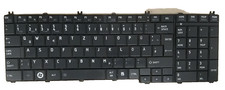 DE Schwarz MATT Tastatur version 2 für Toshiba Satellite L670-1H9, C655D-S5080