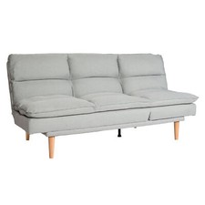B-Ware Schlafsofa MCW-M79, Couch Sofa, Liegefläche 180x110cm, Stoff mint-grau
