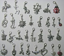 Charivari Anhänger Reh Herz Hirsch Brezel Horn Rose Edelweiß Katze Eber 30x Wahl