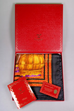 Must de Cartier Seidentuch Horas Non Original Vintage in OVP