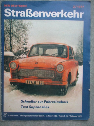 Der deutsche straßenverkehr - der,