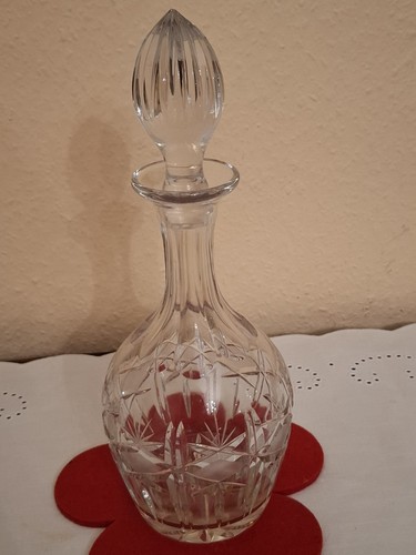 Vintage bleikristall karaffe - vintage,