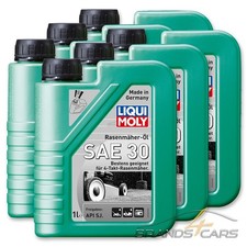 6 L LITER LIQUI MOLY RASENMÄHER-Öl SAE 30 MOTOR-ÖL 4 TAKT ÖL 50041828