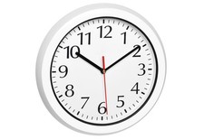 Funk wanduhr outdoor - outdoor, weiß