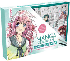 Manga zeichnen Adventskalender - Manga zeichnen lernen in 24 Tagen. Mit Anleitun