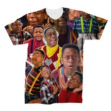 Steve urkel collage shirt - collage, t-shirt