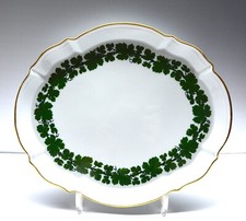 Meissen schale teller weinlaub - schale/teller,