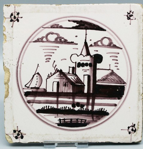 Antike delfter fliese - antike,