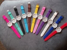 Watch-35.2  Armbanduhr Damen Uhr, Silikonuhr, Wristwatch, Montre-bracelet unisex