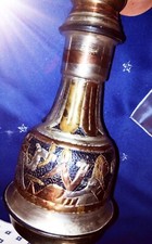 Antike Shisha💎 Wasserpfeife🎷 Komplettset Kupfer, Messing massiv +groß🌋selten!