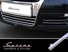 VW Passat B6 3C Chrom Zierleisten für Kühlergrill unten Mitte und außen l/r 3M