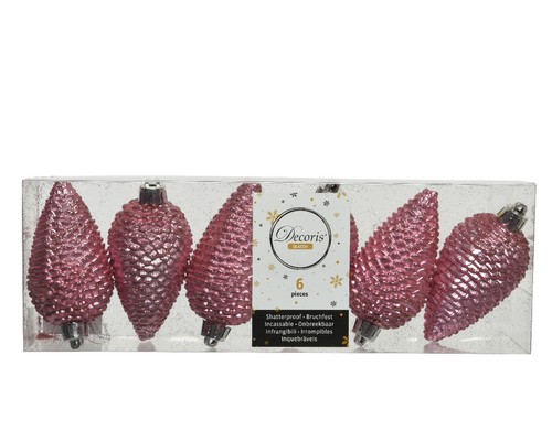 Christbaumschmuck zapfen 8cm - christbaumschmuck,