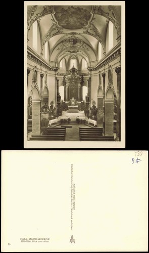 Ansichtskarte fulda - ansichtskarte,
