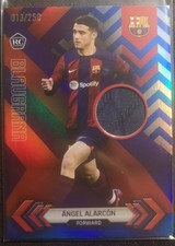 Angel Alarcon Rookie RC /250 Jersey Match Worn Topps Fc Barcelona Barca