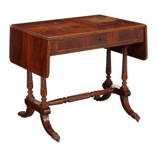 Antiker schreibtisch regency - schreibtisch,