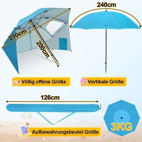 Sonnenschirm strandschirm - sonnenschirm,