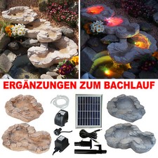 BACHLAUF WASSERFALL GARTENBRUNNEN WASSERSPIEL SCHALE BACHLAUFSCHALE TEICHPUMPE