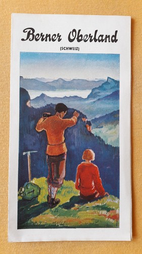 Altes reise prospekt - reise,