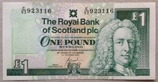 Royal Bank of Scotland £1 Schein - postfrisch/unzirkuliert