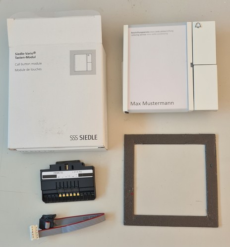Siedle tasten modul - siedle, tm612-1w