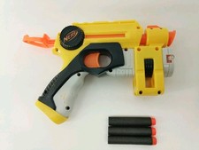 Nerf Gun Blaster Pistole C-015C mit Ziel-Lichtpunkt getestet, super Zustand