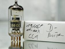1x Siemens CCa E88CC grey D-Getter red Bottom Code Tube Röhre NOS testet 02/2