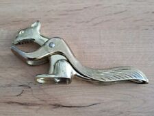 Vintage Messing Nussknacker Eichhörnchen