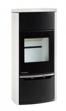 Eckkaminofen Delia raumluftunabhängig Naturstein 5kW