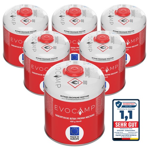 Evocamp gaskartuschen 450g - evocamp,
