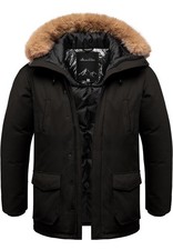 Herren Gefütterte Dicke Glanz