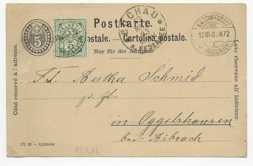 Postkarte schiffspost - postkarte,