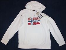 Napapijri Hoodie NEU Kapuzensweatshirtjacke Cremeweiß Gr.XL