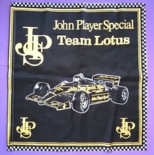 alte Fahne Flag John Player Spezial Lotus Formel 1 GP, Senna, Mansell, 72x75cm