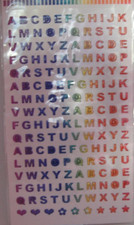 Buchstaben Sticker Klebebuchstaben Bastelbuchstaben 165 Buchstaben