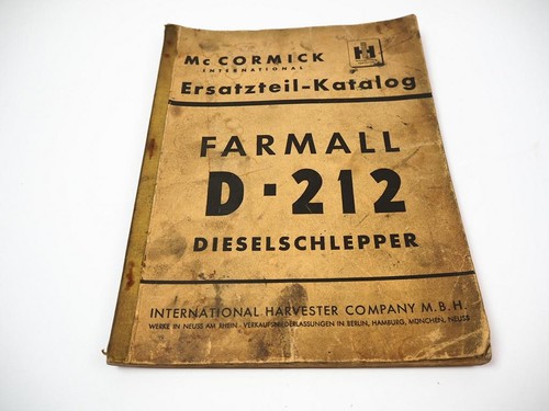 Cormick farmall 212 d212 - farmall,