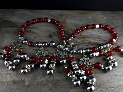 Kette karneol rot hämatit - kette,
