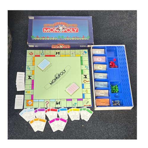 Monopoly deluxe brettspiel - monopoly,