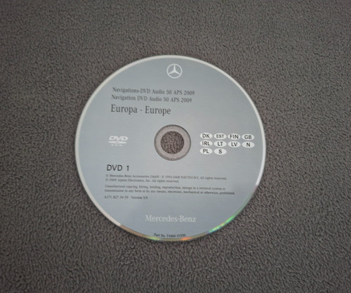 Dvd navigation mercedes audio - navigation,
