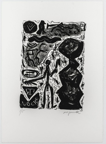 Penck handsigniert - a.r.,
