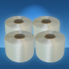 4 x 400 m Ballenpressenband 13 mm Kern 60 mm 375 kg, Textilband f. Ballenpresse
