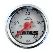 Tachometer Ø 48mm weißes