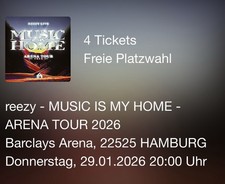 4 Konzerttickets reezy  Arena