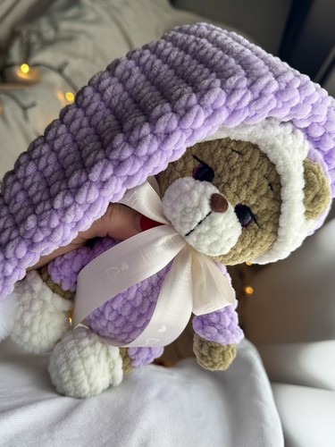 Handgemachter teddybär mit - teddybär,