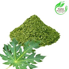 Papayablätter Tee geschnitten